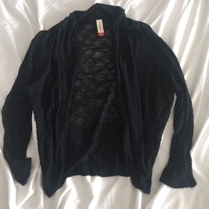 Black cardigan